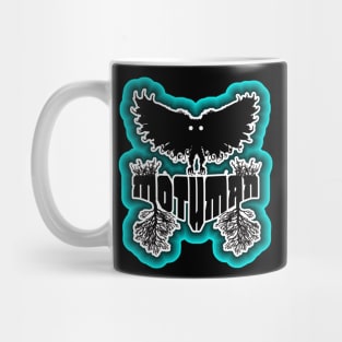 Mothman West Virginia Wing Humanoid Moth Retro Vintage Mug